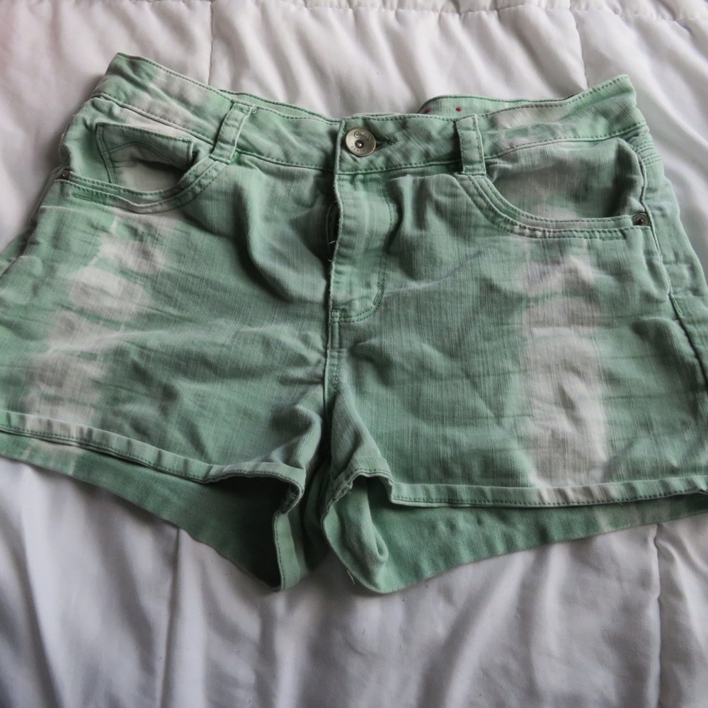 Light Green Jean Shorts 💚